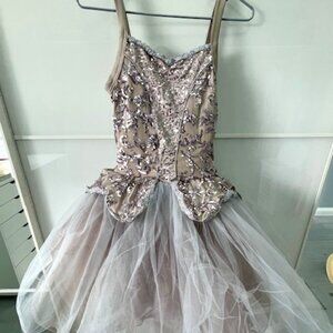 Stunning Lavender Grey Weissman Ballerina Costume